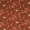 Printed Cotton PRIO Paprika / Black
